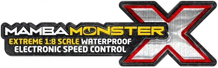 Castle Mamba Monster X ESC Combo med 1512-1800KV Sensormotor - 4