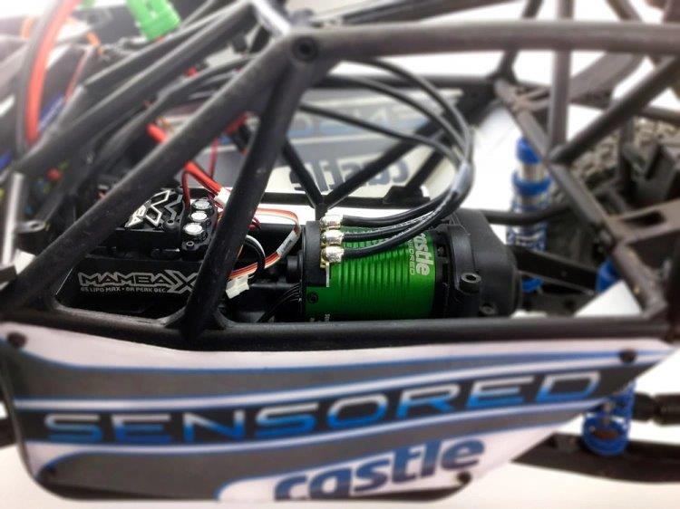 Castle MAMBA X Sensor ESC 25,2V WP och 1406-5700KV Combo - 7