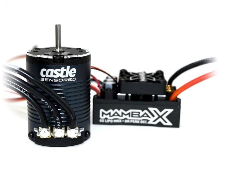 Castle MAMBA X Sensor ESC 25,2V WP, 1406-2280KV Combo Crawler