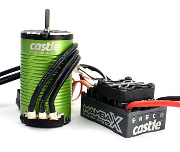 Castle MAMBA X SCT Sensor WP ESC 25,2v och 1412-3200KV Combo