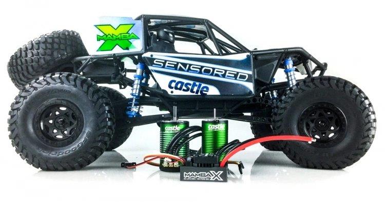 Castle Mamba X SCT ESC Combo med 1415-2400KV Sensormotor - 17