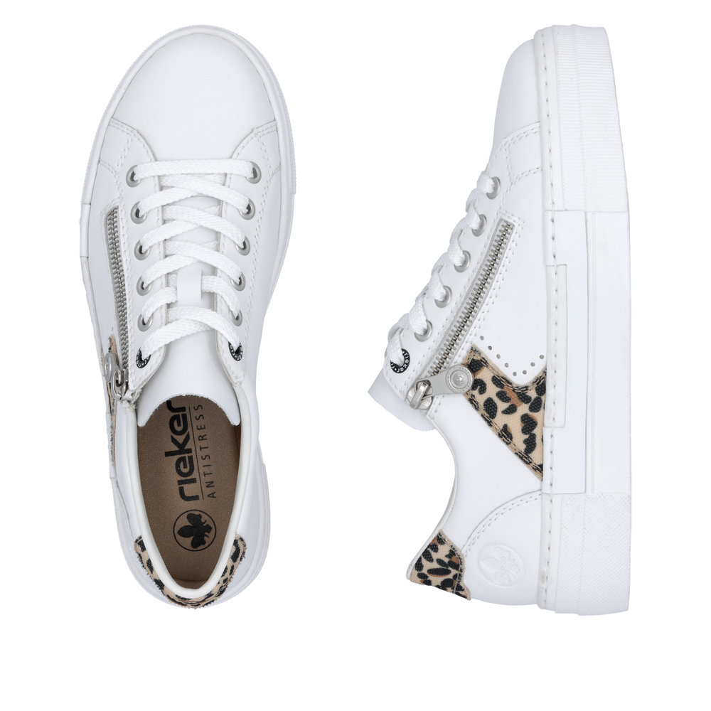 Rieker Damsneaker White/Multi - 8