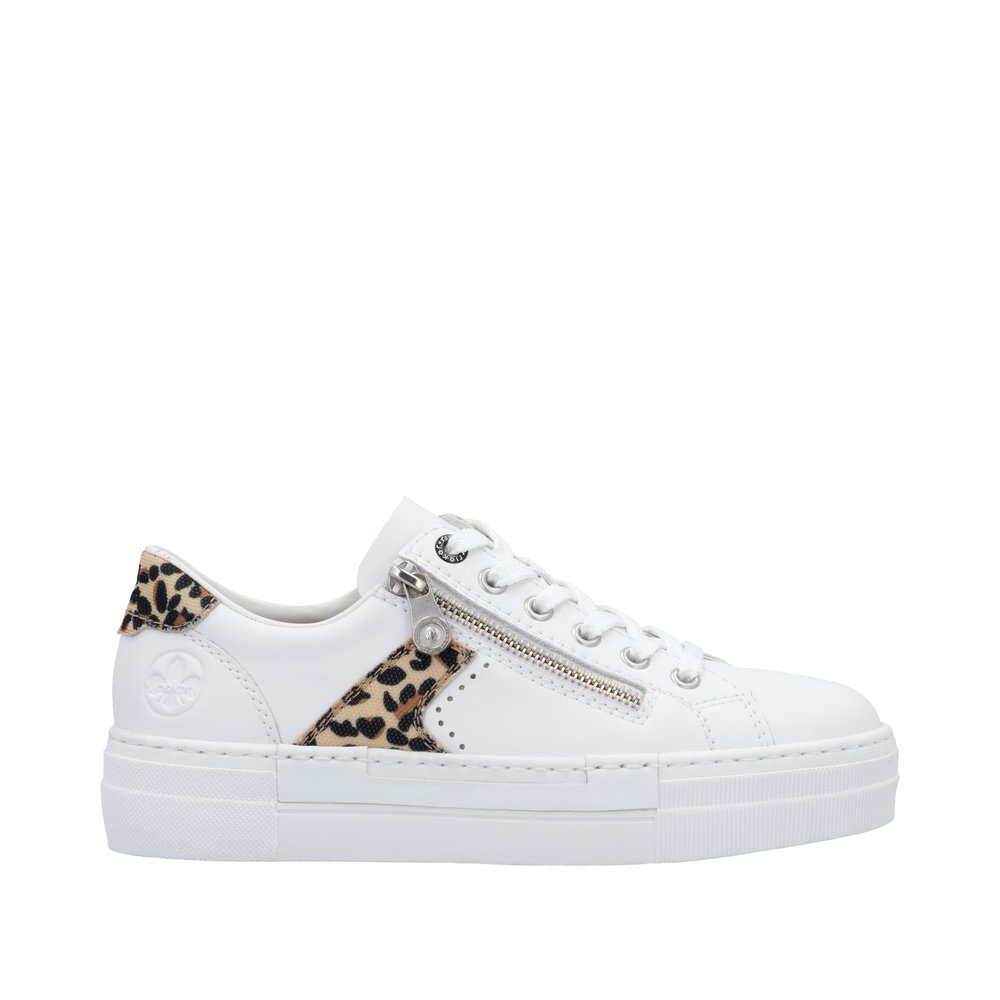 Rieker Damsneaker White/Multi - 10