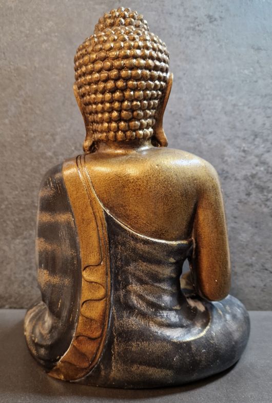Buddha Staty - 30cm, två färger - 3