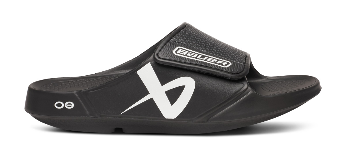 BAUER OOFOS SPORT FLEX SLIDE BLACK S25 - 2