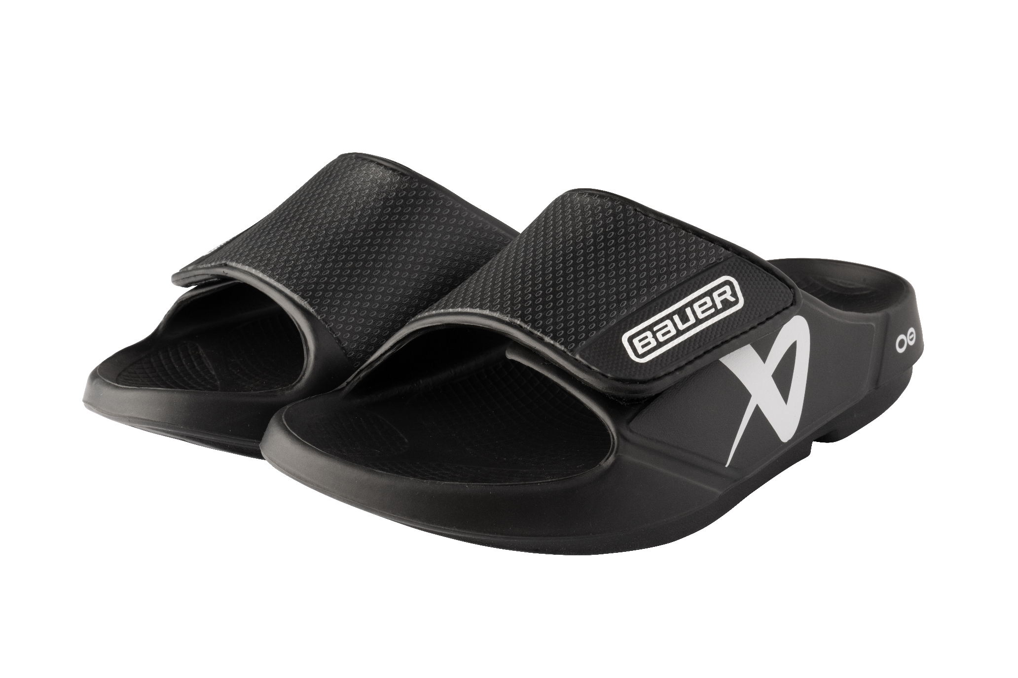 BAUER OOFOS SPORT FLEX SLIDE BLACK S25