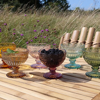 Saint-Émilion Glas m. mönster - 6 pack.