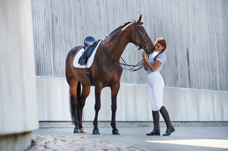 Equipage Kalea fullgrip stevne tights hvit barn og voksen 140-2XL - 4