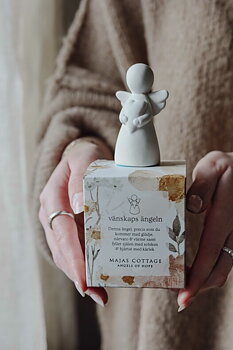 Vänskaps ängel i gåvobox - Majas Cottage/Barncancerfonden 