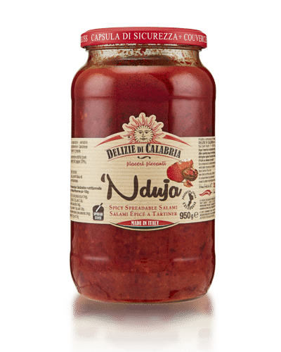 Delizie di Calabria, 'Nduja, 500 g italiensk salami- och chiliröra