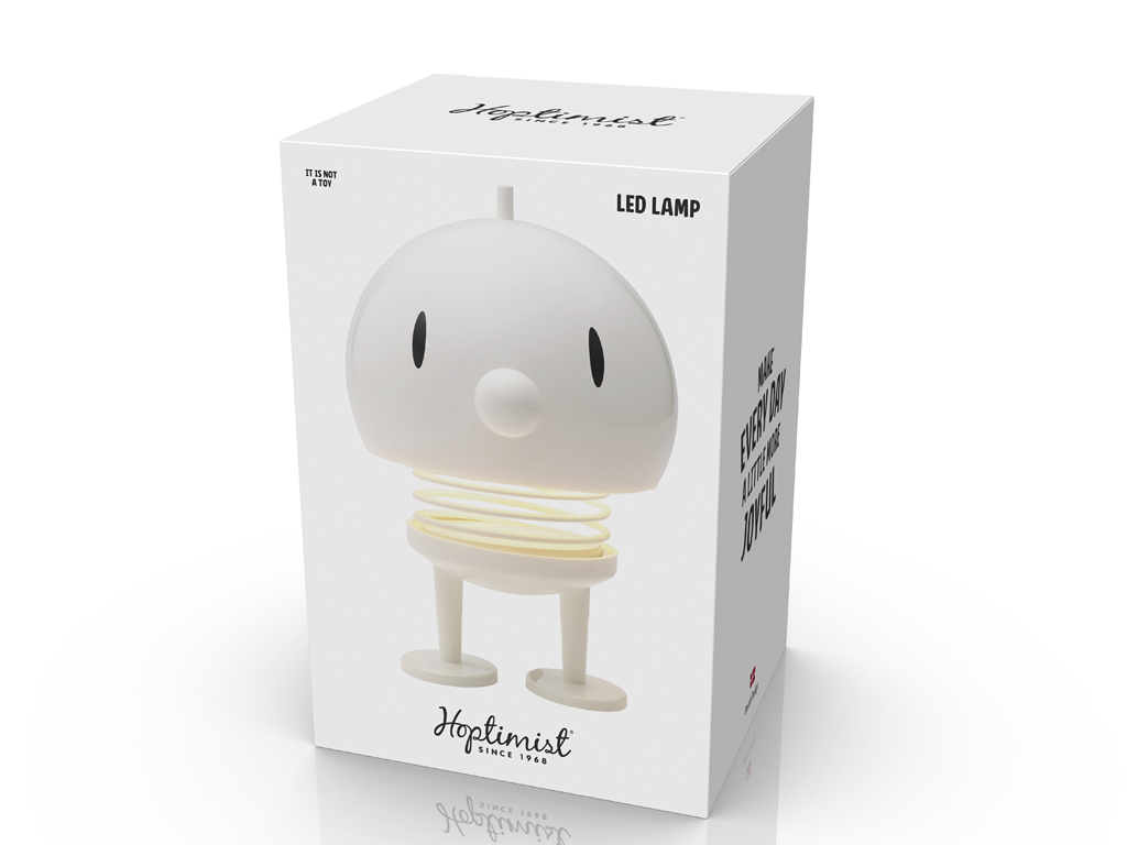 Hoptimist LED lampa Hoptimist 15 x 15 x 23 cm XL White/vit - 2