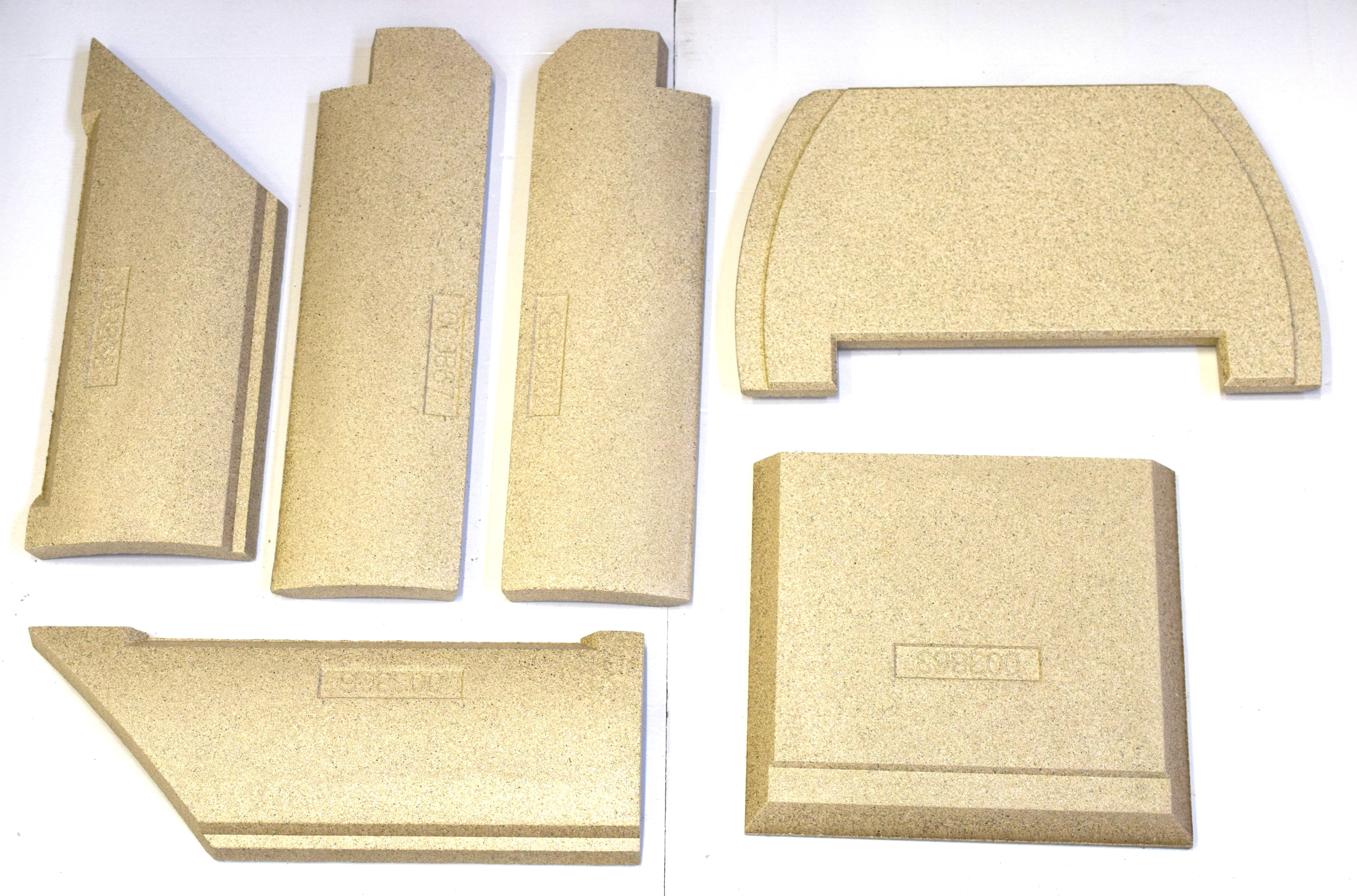 Komplett vermiculitset till Contura 600 Classic