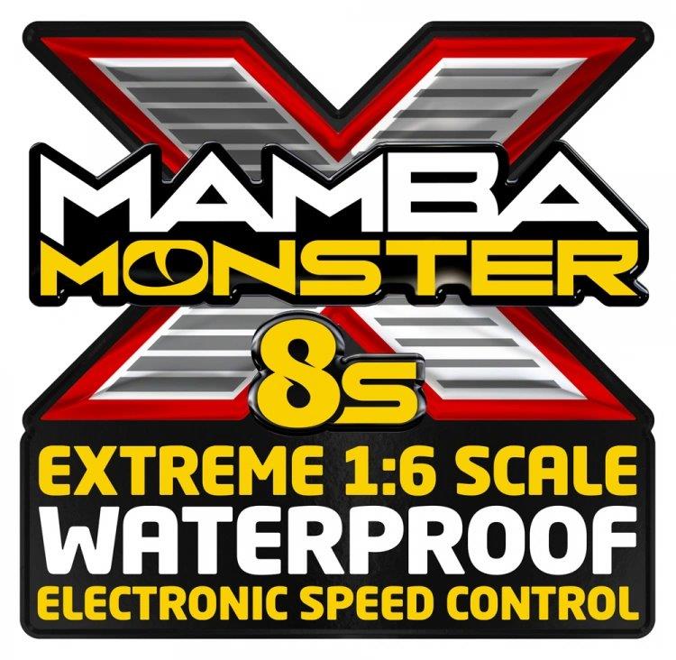 Castle Mamba Monster X 8S 33,6V 2028-800kV Sensor Combo - 4
