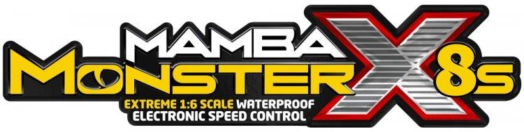 Castle Mamba Monster X 8S 33,6V 2028-800kV Sensor Combo - 3