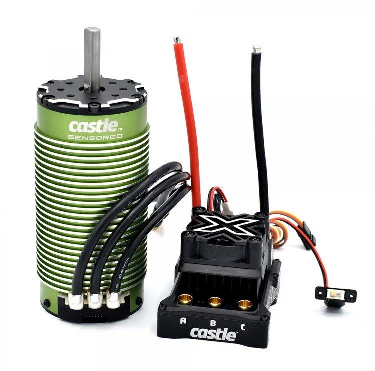 Castle Mamba Monster X 8S 33,6V 2028-800kV Sensor Combo