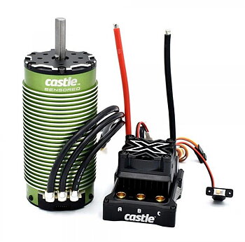 Castle Mamba Monster X 8S 33,6V 2028-800kV Sensor Combo