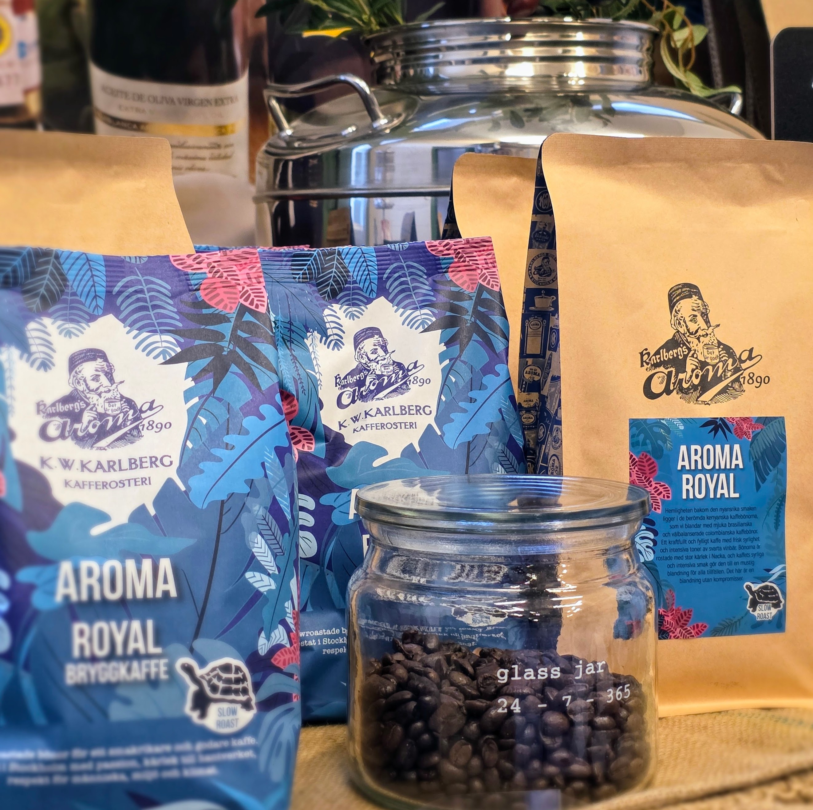 Aroma Royal kaffe Hela bönor, 400 g