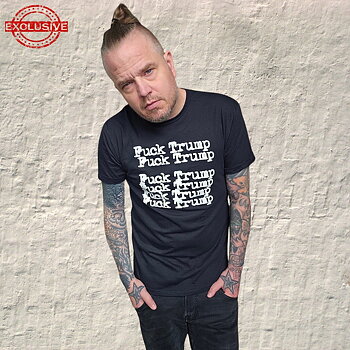 FUCK TRUMP - T-SHIRT (SVART)