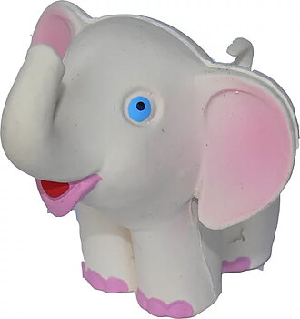 Hundleksak Elefant i naturgummi