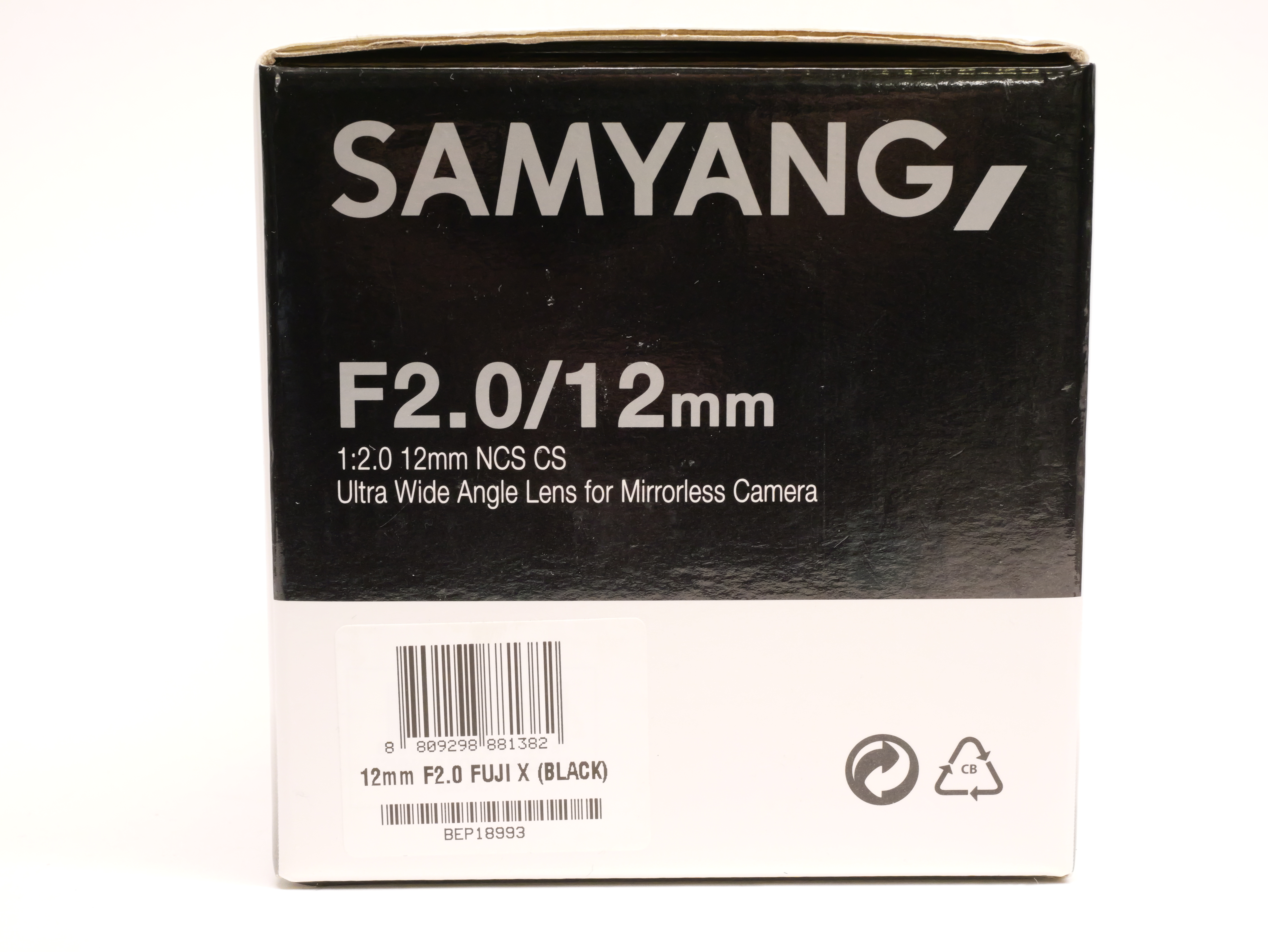 Samyang 12/2,0 NCS CS för Fuji X - 2