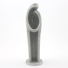 Hans Stangl (1953) Modern Couple Figurine with Craquelé Glaze 26 cm