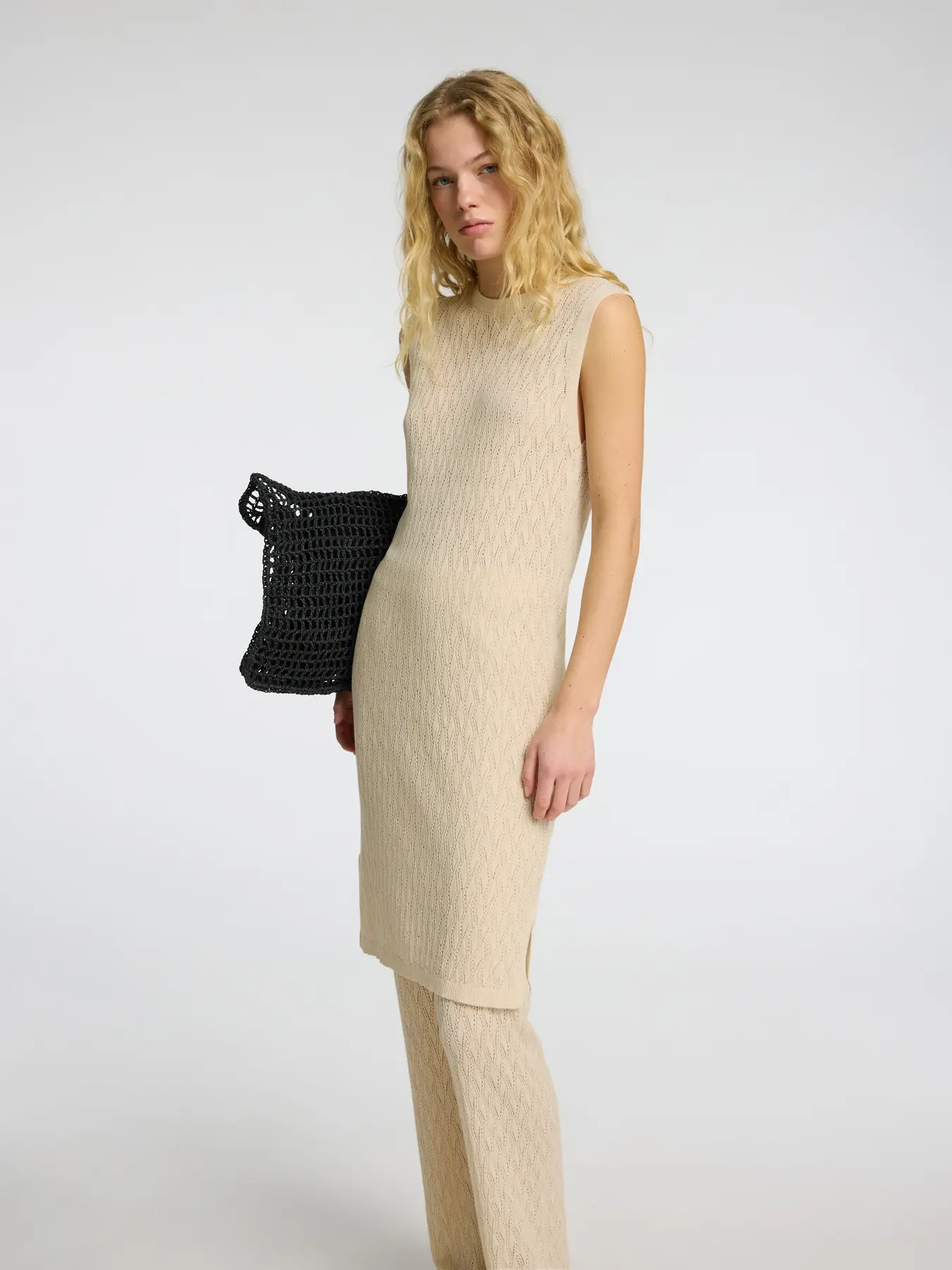 SLFAGNY SL KNIT DRESS Birch - 3