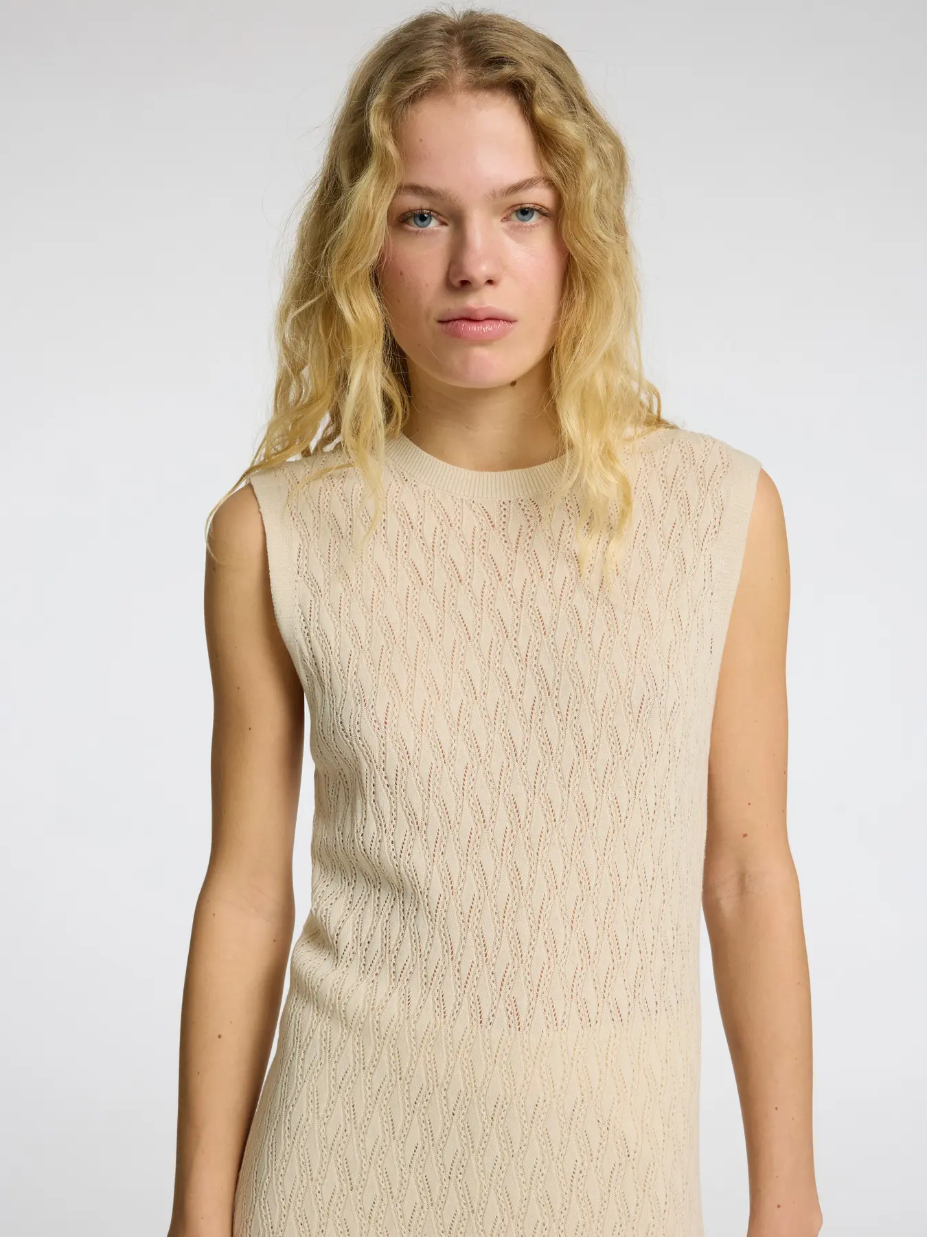 SLFAGNY SL KNIT DRESS Birch - 2