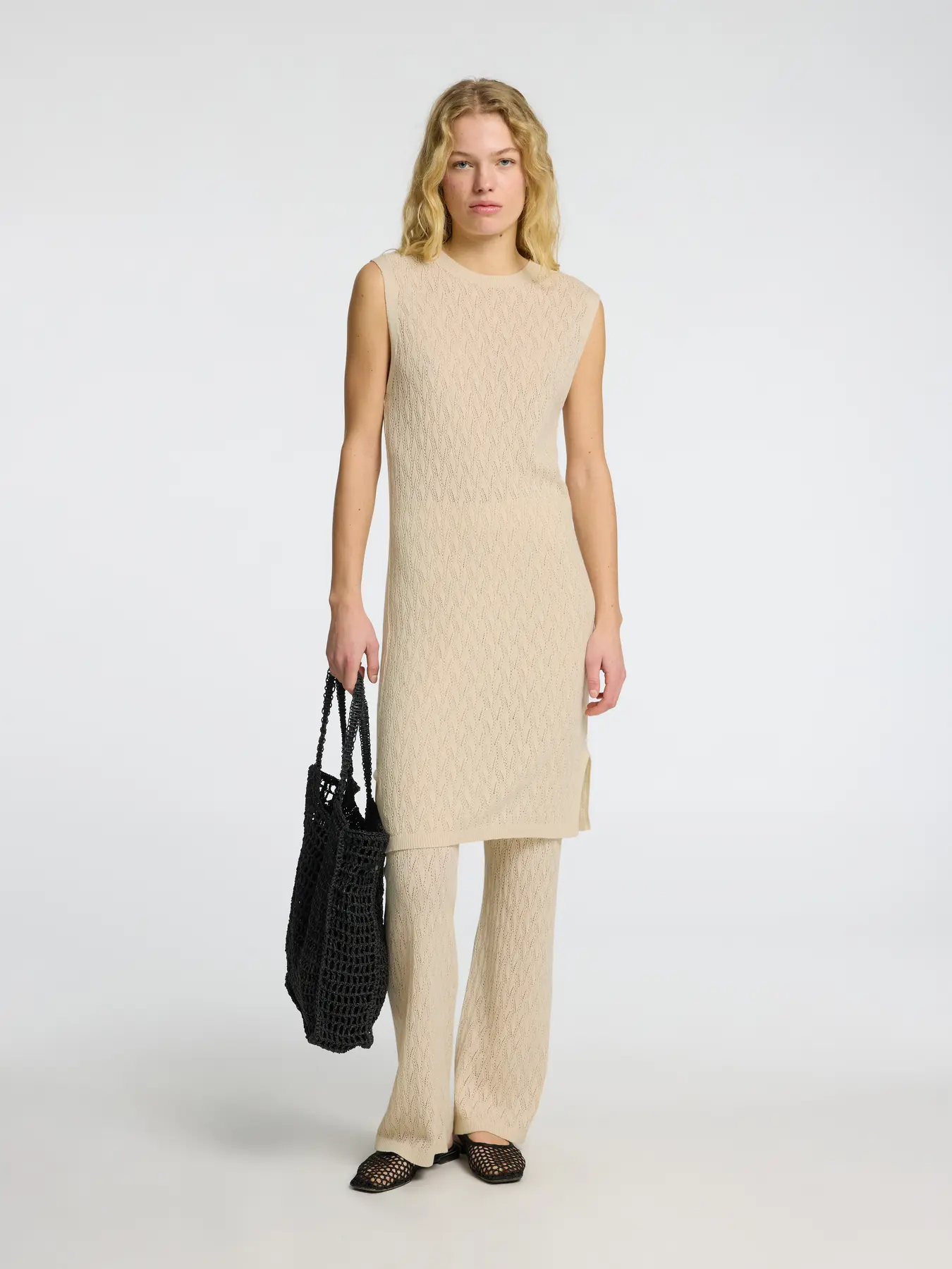 SLFAGNY SL KNIT DRESS Birch - 6