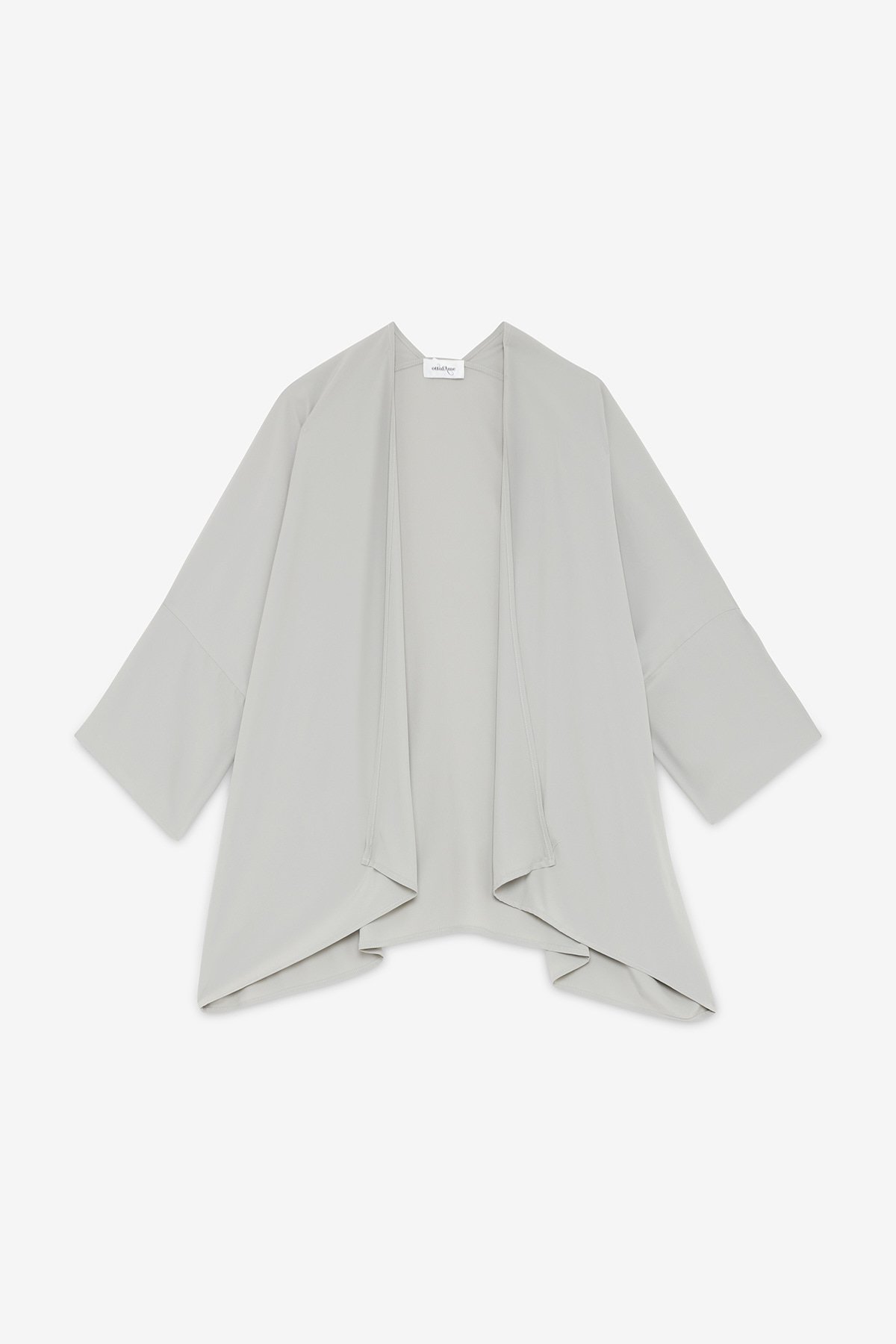 OttodÁme - Silk Blend Kimono Jacket Mint - 5