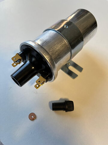 Tändspole 12 volt skruvanslutning