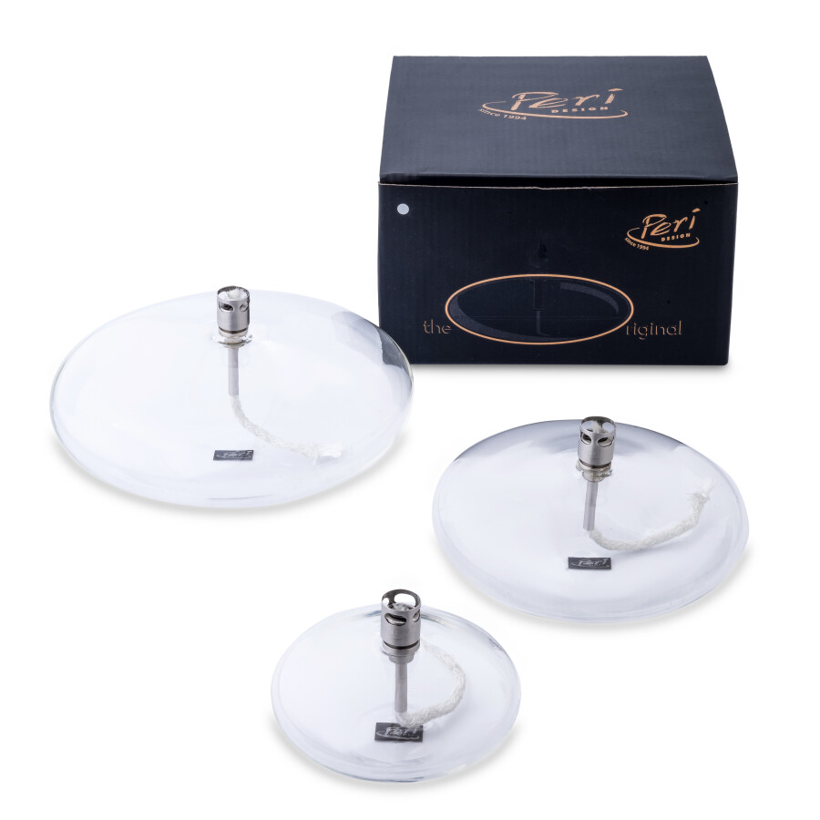 Oljelampa Disc Clear Chrome L - 2