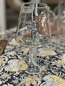 Oil lamp Salon Clear Chrome - 2