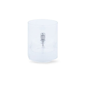 Oil lamp Windshelter Disc Clear chrome S