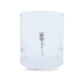 Oil lamp Windshelter Disc Clear Chrome M