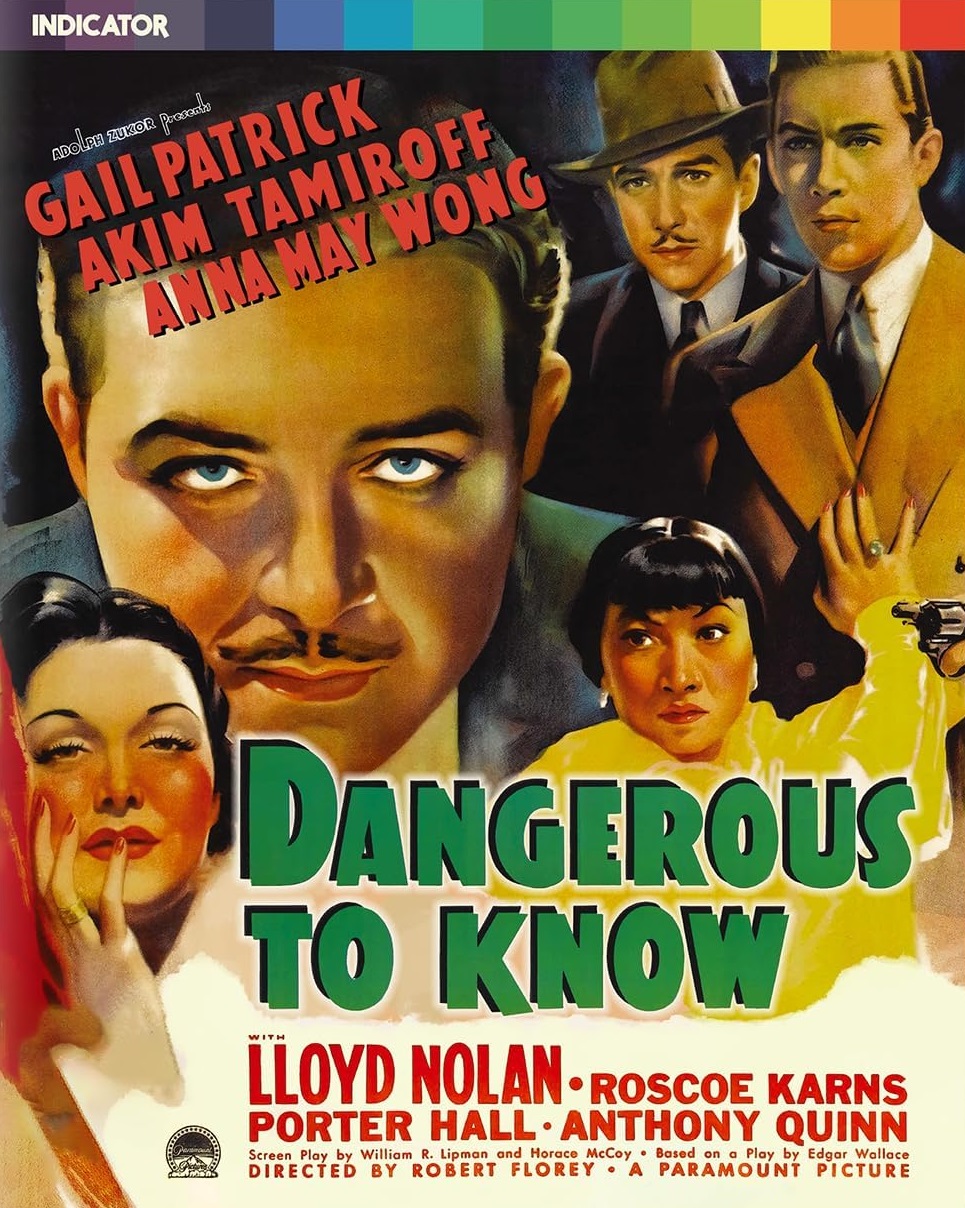 Dangerous To Know (Limited Edition) (ej svensk text) (Blu-ray)