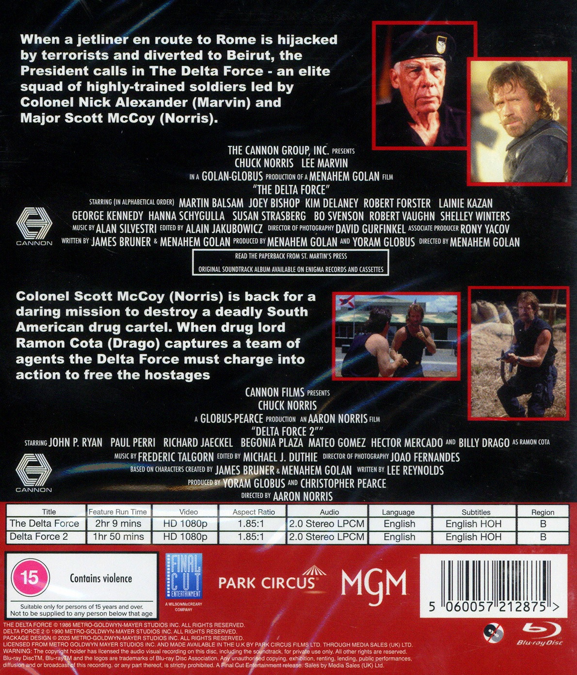 Delta Force Collection (ej svensk text) (Blu-ray) - 2