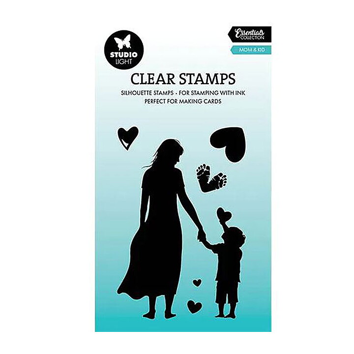 Studio Light Clear Stamps - Mom and Kid