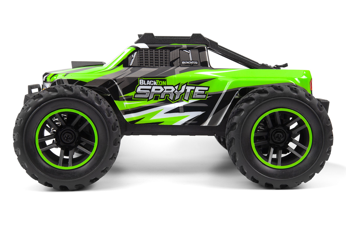BLACKZON Spryte MT 1/20 4WD Electric Monster Truck - Grön - 3