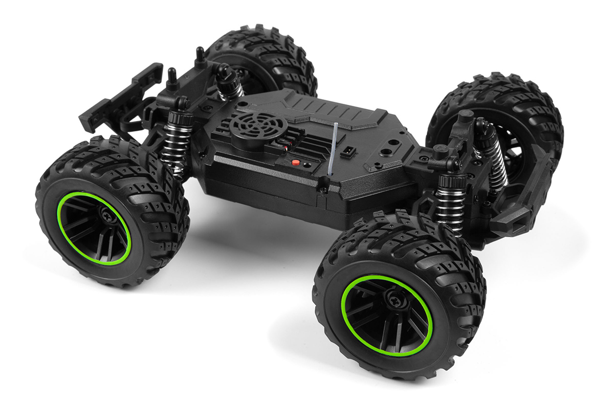 BLACKZON Spryte MT 1/20 4WD Electric Monster Truck - Grön - 5