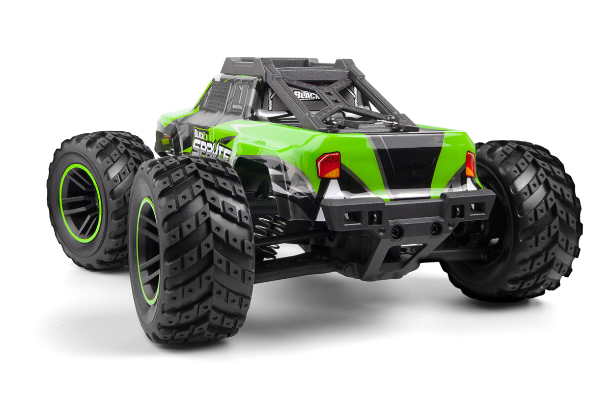BLACKZON Spryte MT 1/20 4WD Electric Monster Truck - Grön - 6
