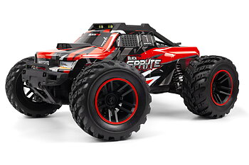 BLACKZON Spryte MT 1/20 4WD Electric Monster Truck - Röd