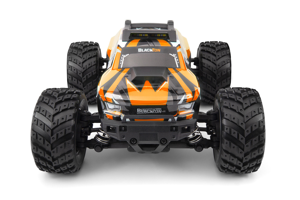 BLACKZON Spryte MT 1/20 4WD Electric Monster Truck - Orange - 4