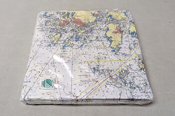 Napkins Nautical charts 33x33 cm