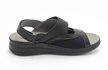 VDG by Kolpa Birgitta Black – bekväm och luftig sandal med justerbar passform