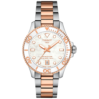 T120.210.22.111.00 Tissot Seastar 1000 36 pärlemor och rosé