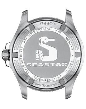 T120.210.22.111.00 Tissot Seastar 1000 36 pärlemor och rosé baksida