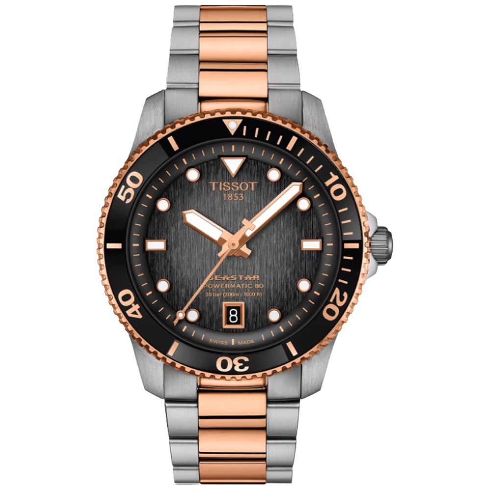 T120.807.22.051.01 Tissot Seastar 1000 Powermatic 40 rosé