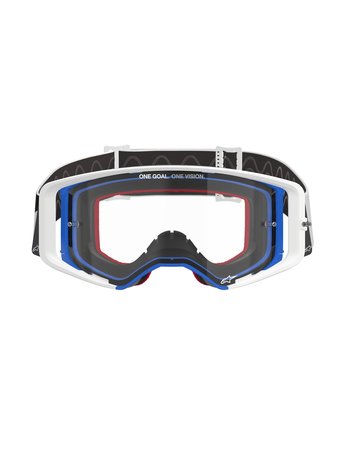 Alpinestars Goggle Supertech CORP Blå/Orange/Klart - 2