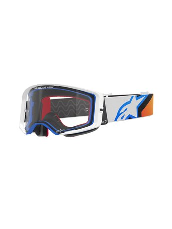 Alpinestars Goggle Supertech CORP Blå/Orange/Klart