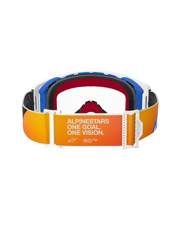 Alpinestars Goggle Supertech CORP Blå/Orange/Klart - 3